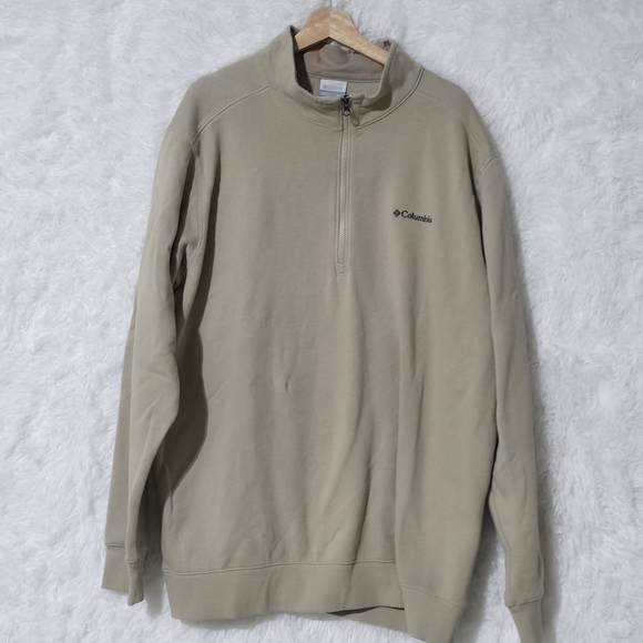 Men's Columbia Hart Mountain II Quarter-Zip Pullover - Picture 1 of 7